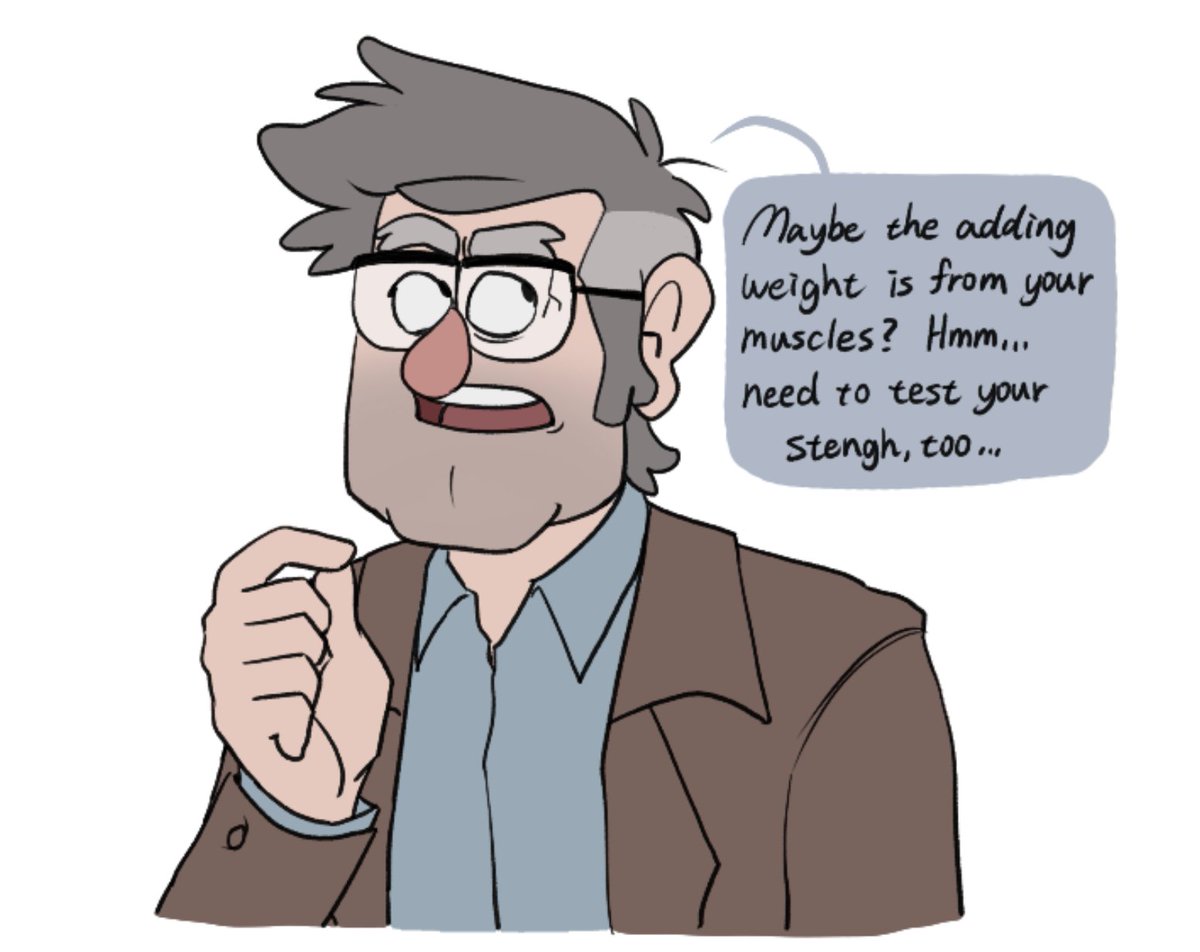 LosanPostle's tweet image. Weekly Test (1/2)
#GravityFalls #HandymanBill