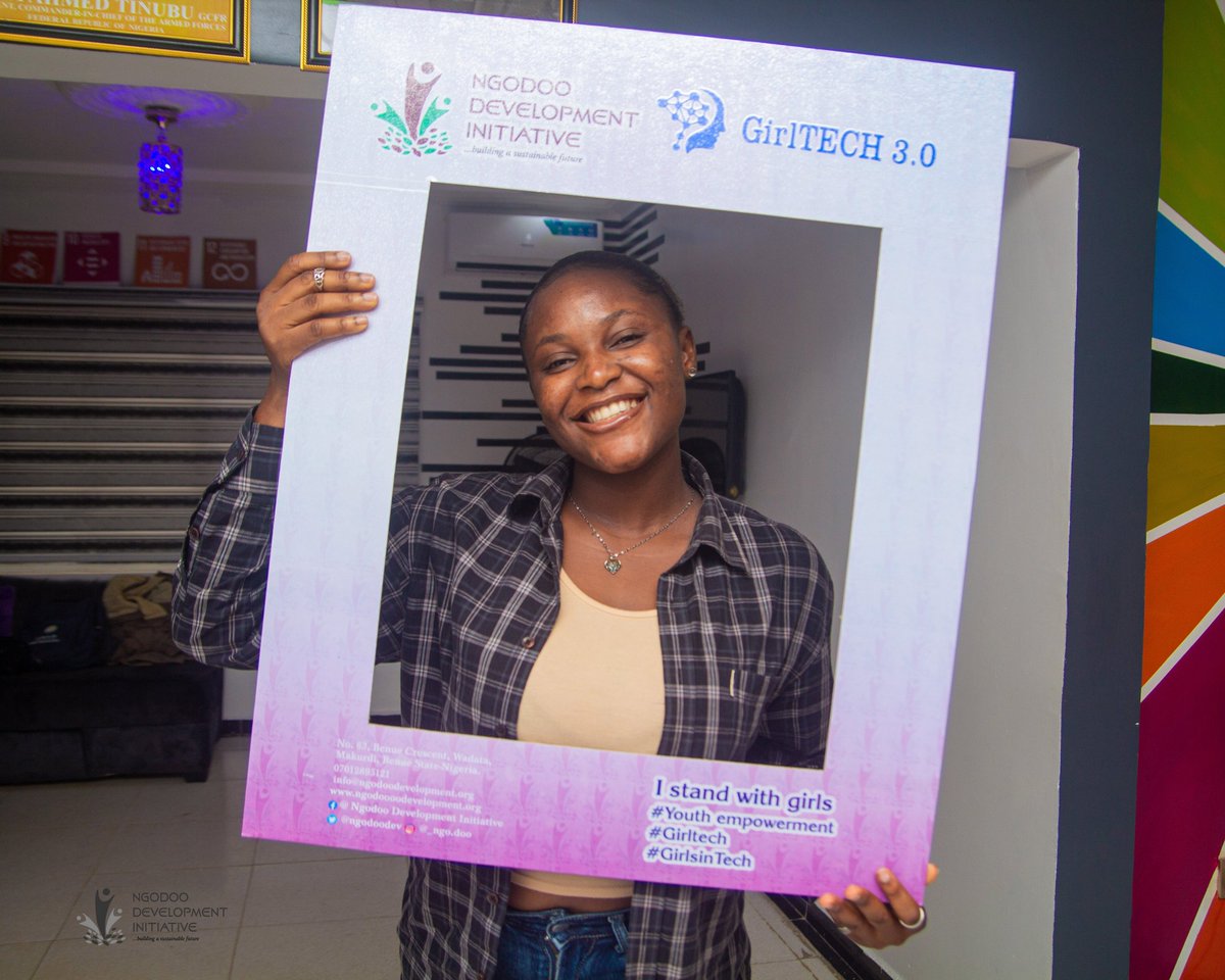 kwaghyan__doo's tweet photo. I've been so busy lately, working for @NgodooDev to ensure the success of her annual #GirlTech program to commemorate #internationaldayofthegirlchild . https://t.co/D5Rvn4BOG4