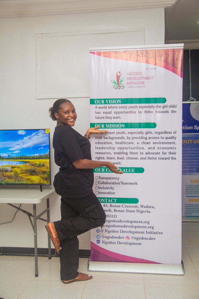 kwaghyan__doo's tweet photo. I've been so busy lately, working for @NgodooDev to ensure the success of her annual #GirlTech program to commemorate #internationaldayofthegirlchild . https://t.co/D5Rvn4BOG4