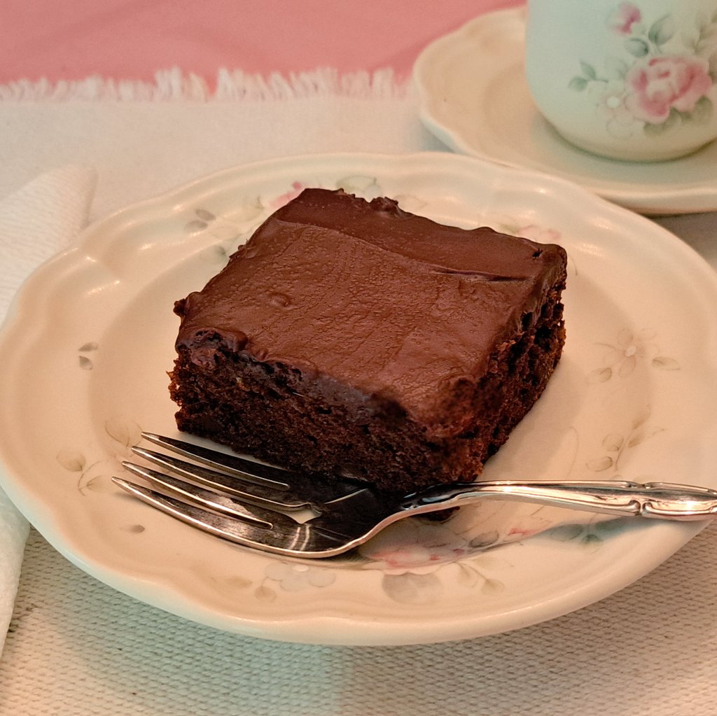 Chocolate zucchini cake to wish everyone a great day!  Thank you to everyone who came to the Anderson Township Farmers Market this year!  What a wonderful season it was!  #delicious #Food #baking #FridayFeeling
