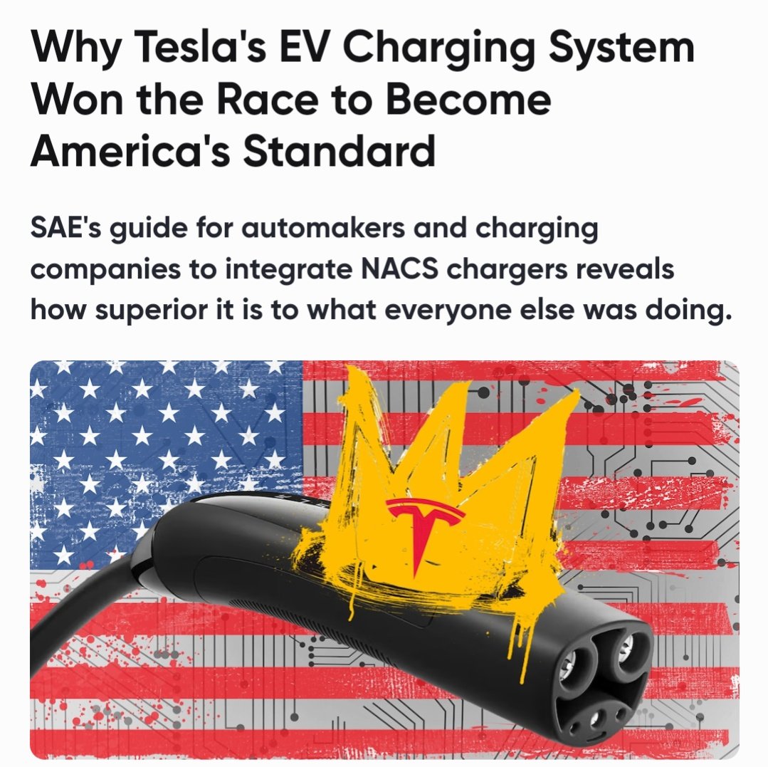 It's been two years since our NACS announcement - nice article from Motor Trend.

motortrend.com/features/tesla…