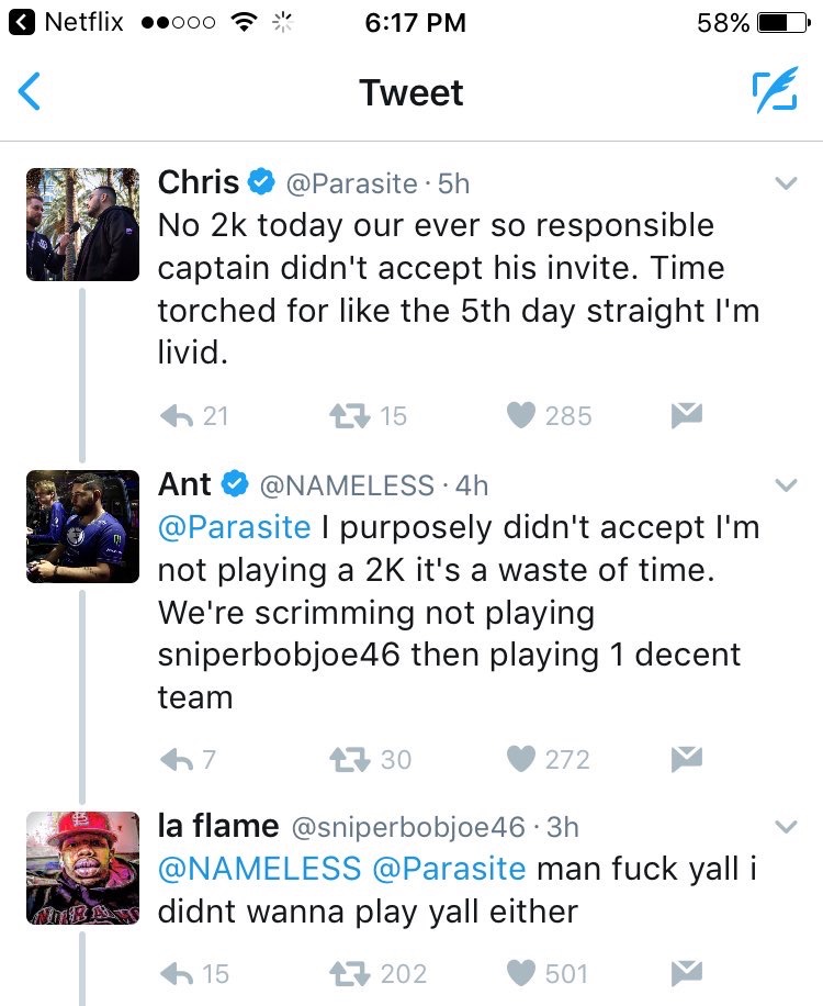 One of the funniest photos from old cod Twitter I have saved