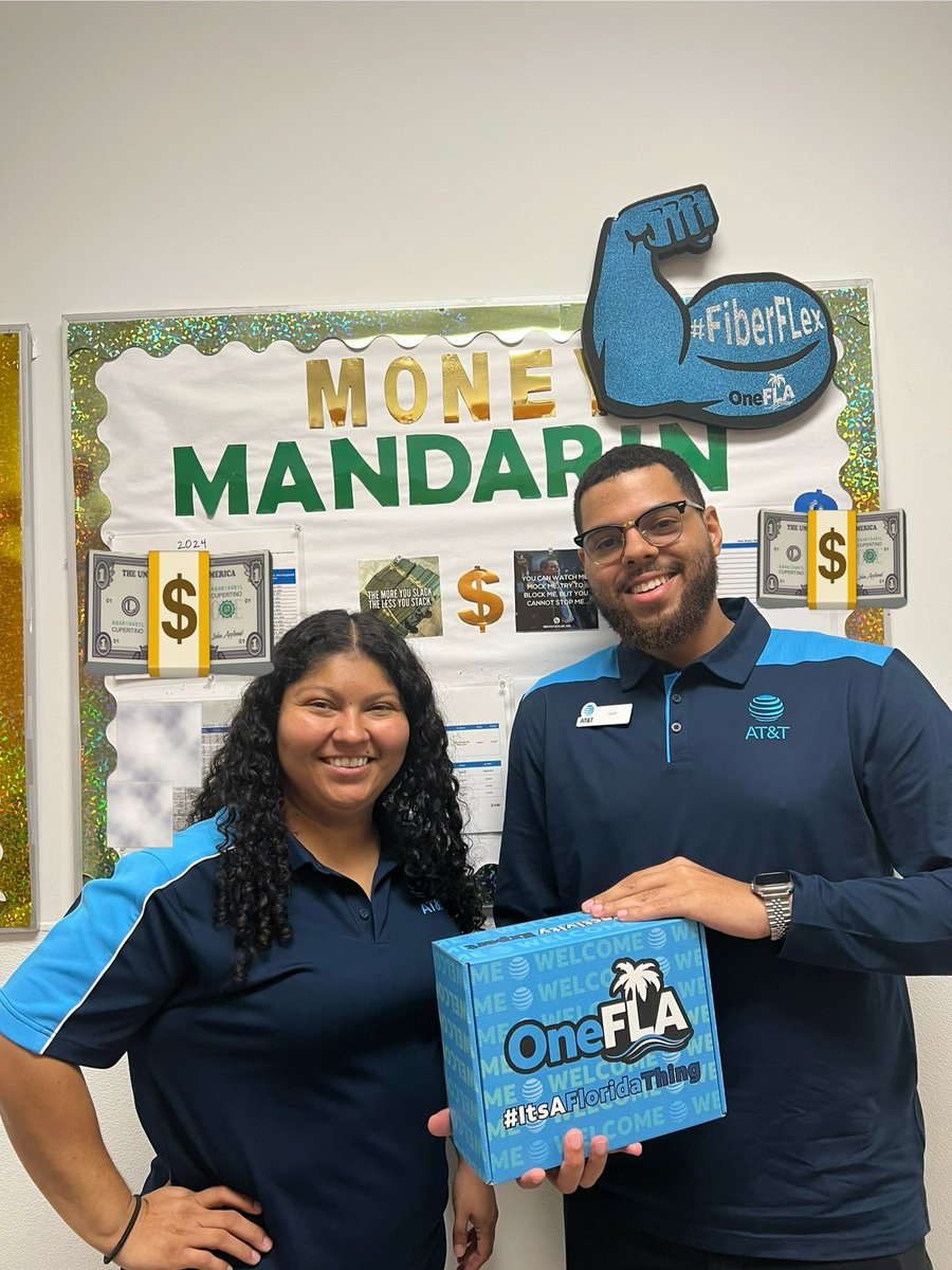 Welcoming Money Mandarin’s newest Expert Isiah to the North Florida Fighters. Can’t wait to see all you will accomplish! #NewHire #ItsAFloridaThing #LifeAtATT