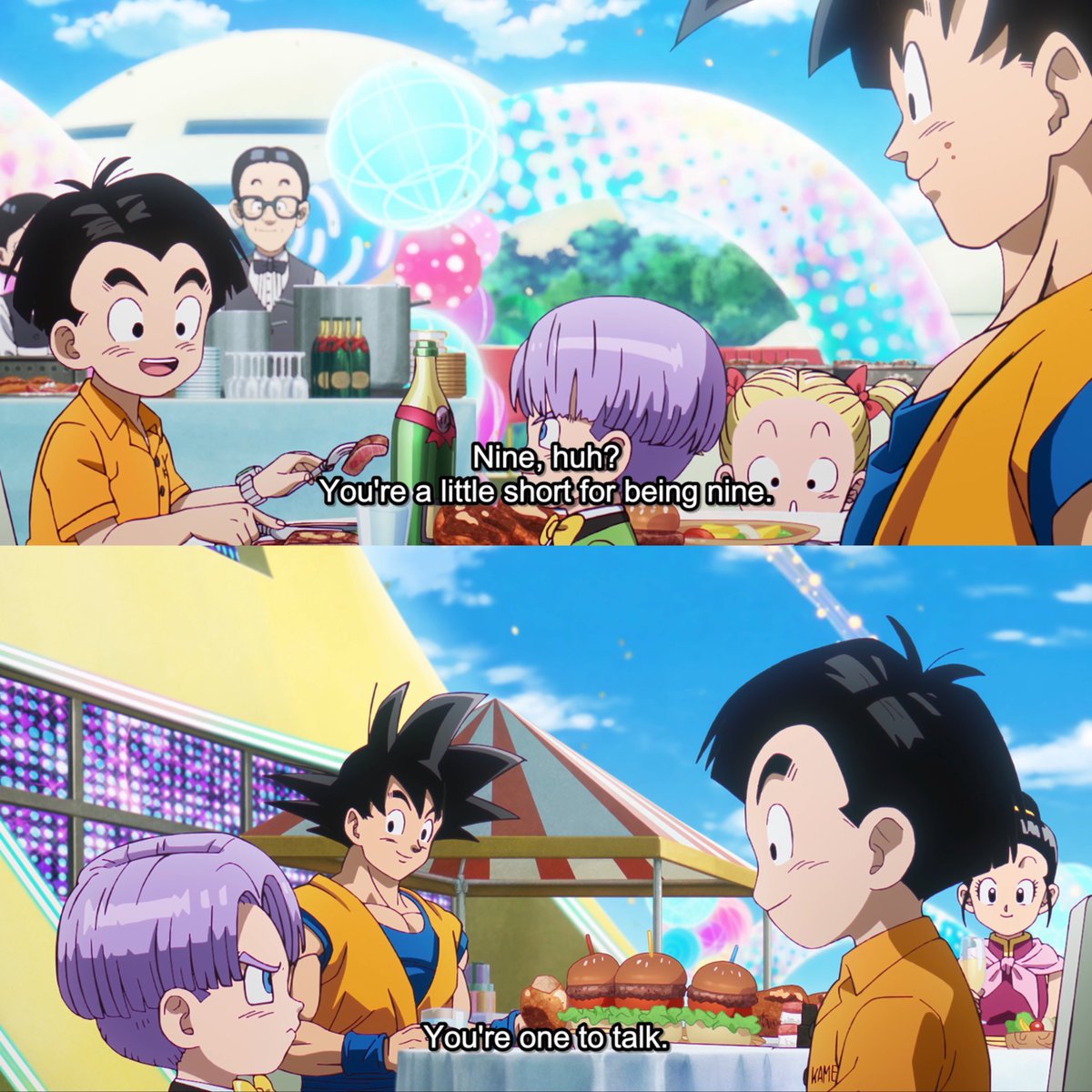DbsHype's tweet photo. Trunks and Krillin in DAIMA 💀 https://t.co/LoKn1fEvOk