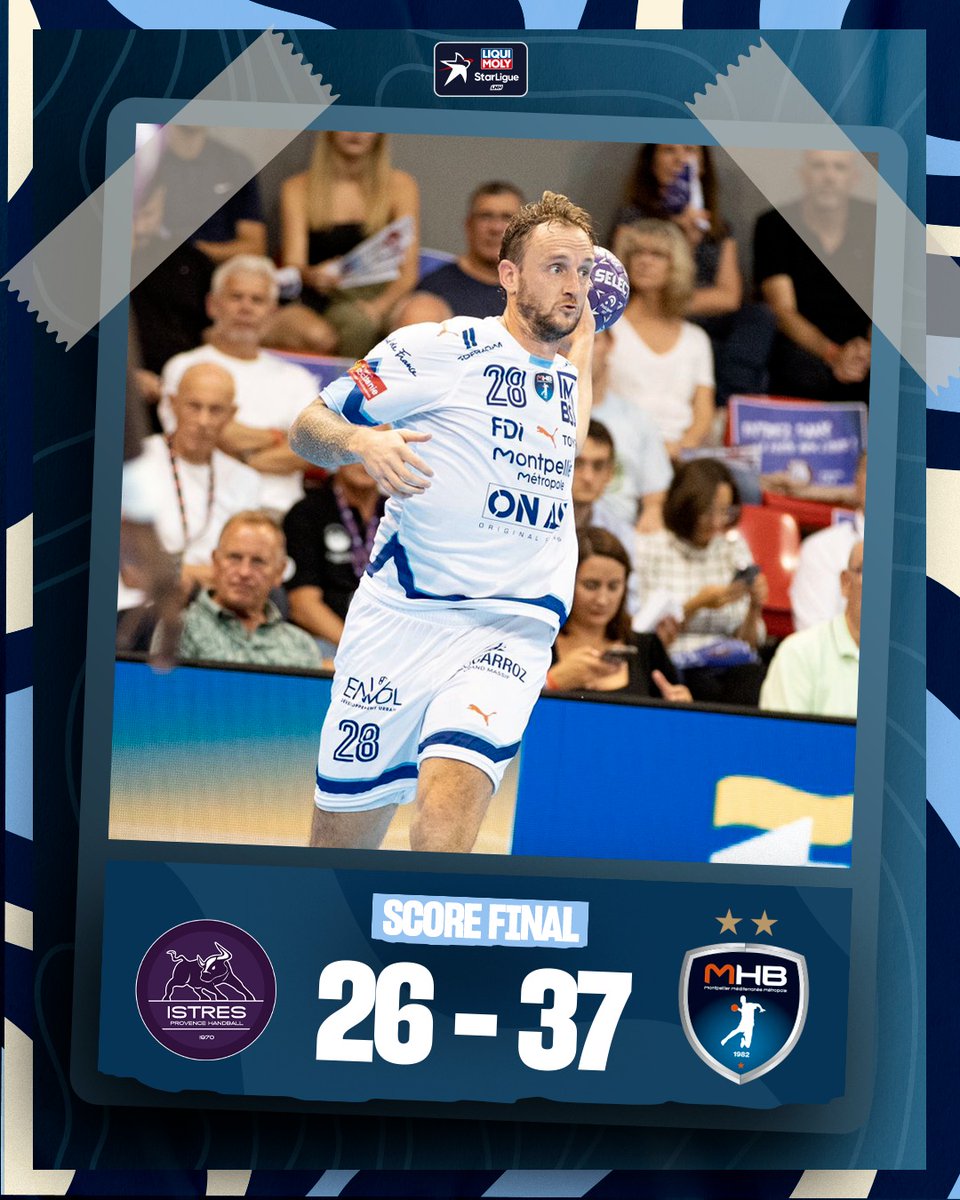 [#LiquiMolyStarLigue - J6]

🔥 Nouvelle victoire pour le MHB qui s'impose à <a href="/IstresHB/">Istres Provence Handball</a> !

🔚 <a href="/IstresHB/">Istres Provence Handball</a> 🆚 <a href="/mhbofficiel/">Montpellier Handball</a> : 26-37