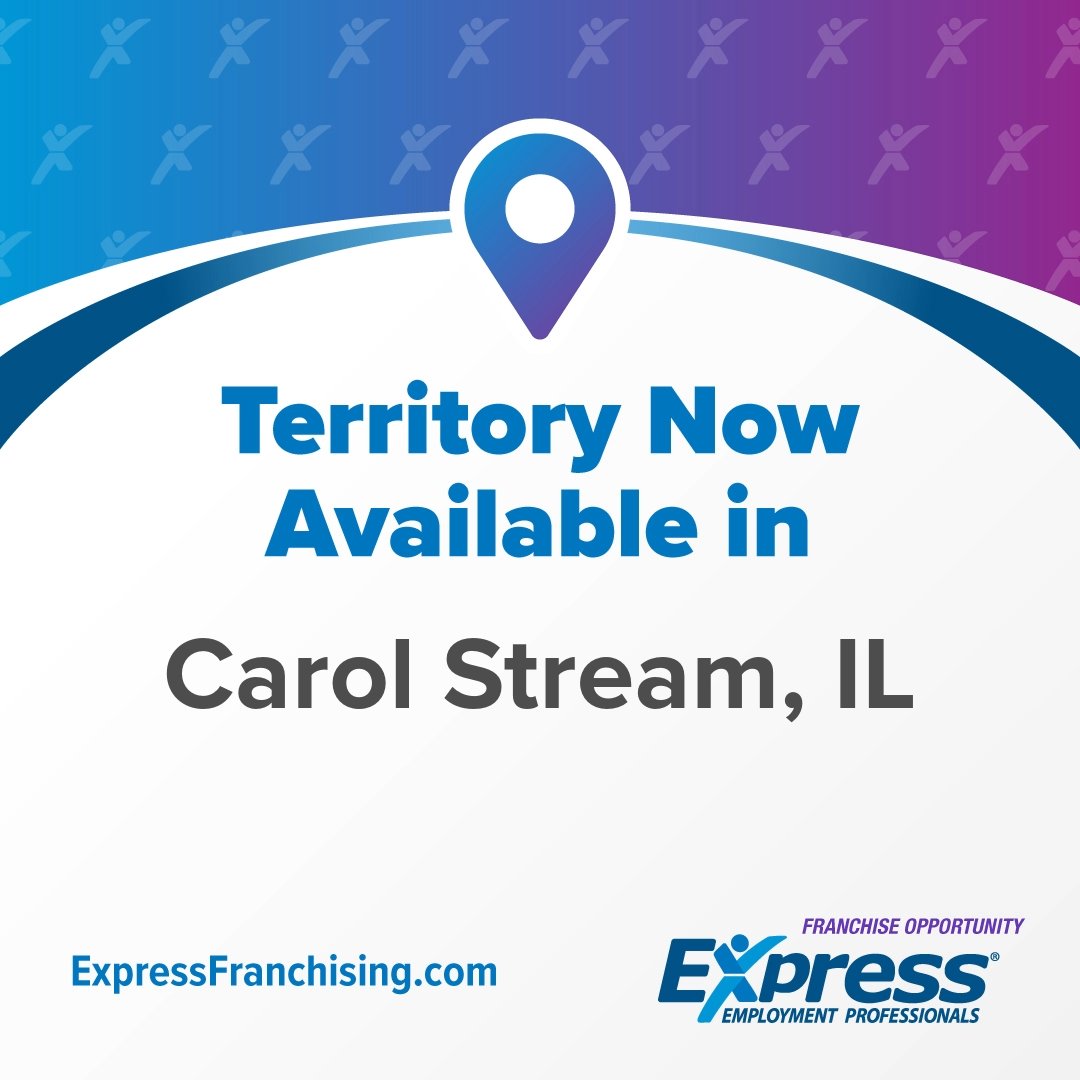 expressfran's tweet image. You can bypass the months-long startup phase by acquiring an existing business for sale in Carol Stream, IL. Located in close proximity to Chicago and its suburbs, this business is primed for growth. Email Franchising@ExpressPros.com!

#FranchisingOpportunity #CarolStreamIL