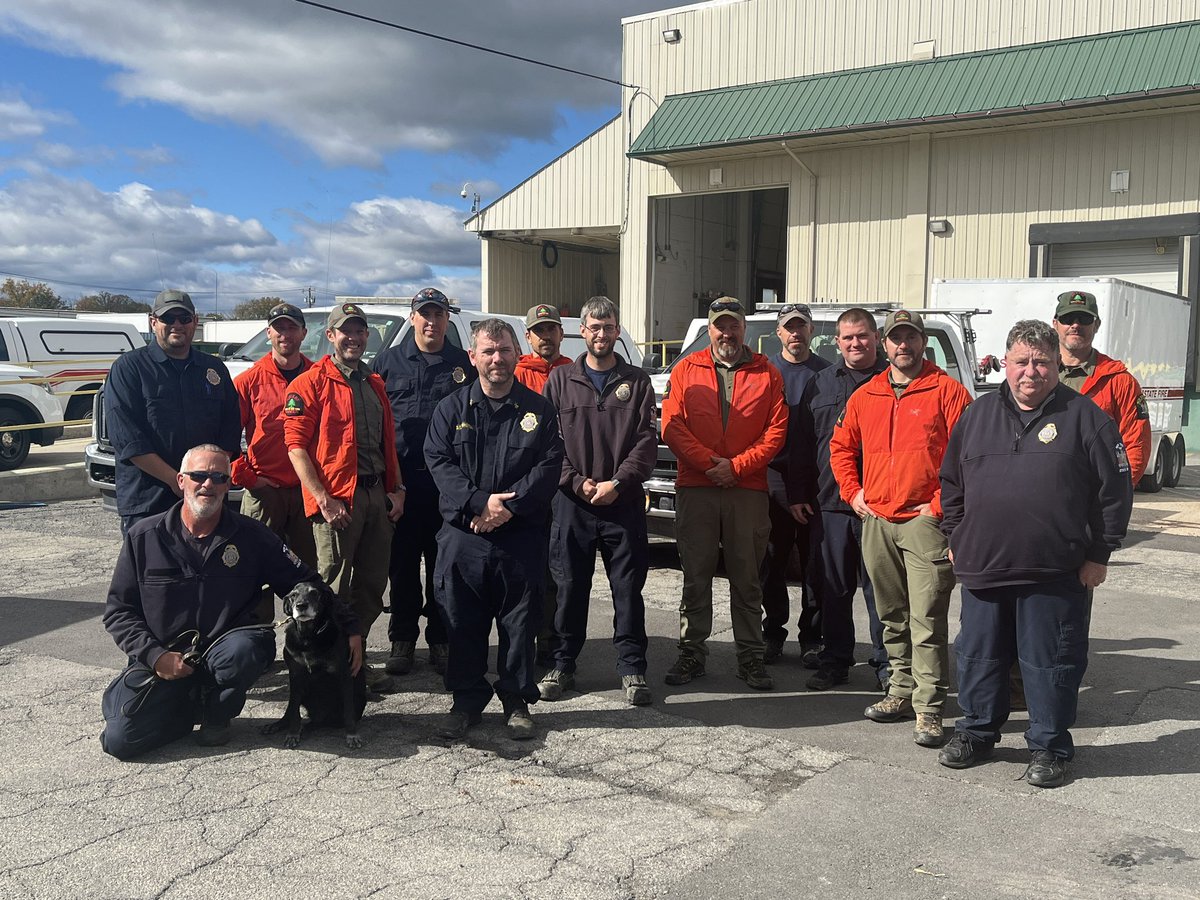 NYSDHSES's tweet photo. Welcome back! NYS swiftwater rescue team members just returned home from helping communities in NC following Hurricane Helene. We thank them for all their hard work and hope that NC is on the road to recovery. https://t.co/ChscvRznxD
