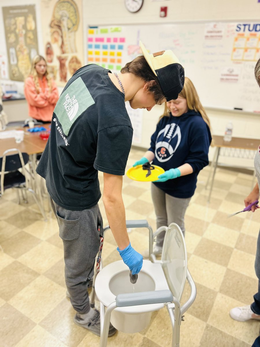 Blaire Goodale (@blaire_goodale) on Twitter photo From mouth to toilet, students in <a href="/jamiesheets1984/">Mrs. Sheets RN, BSN Classroom</a> Health Science class mimicked the digestion process.💩<a href="/RSS_CTE/">RSS CTE</a> <a href="/JCHSCougars/">Jesse C. Carson High School</a> From mouth to toilet, students in <a href="/jamiesheets1984/">Mrs. Sheets RN, BSN Classroom</a> Health Science class mimicked the digestion process.💩<a href="/RSS_CTE/">RSS CTE</a> <a href="/JCHSCougars/">Jesse C. Carson High School</a>