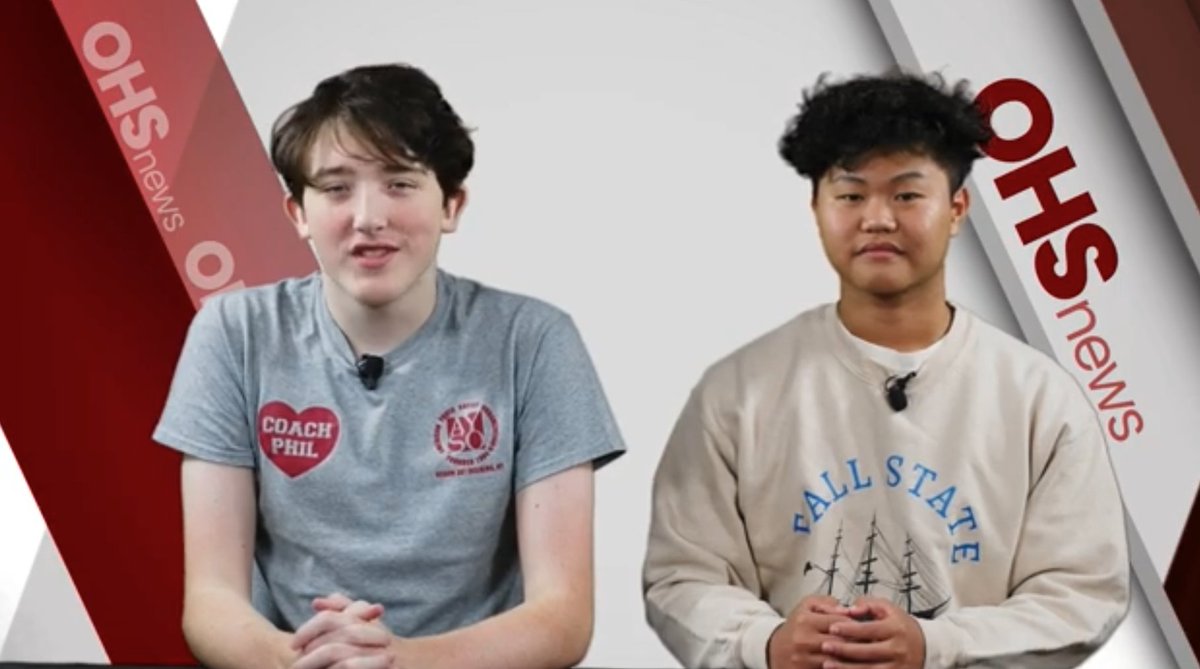 OHS News & Noticias (@ohsnewsinfo) on Twitter photo We are back! OHS News episode 1
Link to the video:
youtu.be/ZrBtz5V1n3I
<a href="/OssiningSchools/">Ossining UFSD</a> <a href="/OUFSD_Arts/">Kate Mathews</a> <a href="/OssiningTV/">Ossining Media</a>
<a href="/OHSPHOTO/">Mrwhitehead</a> <a href="/OHSPrin_Langley/">LaToya Langley</a> <a href="/Mary_FoxAlter/">Mary Fox-Alter</a> <a href="/OHSPride/">OHS</a> We are back! OHS News episode 1
Link to the video:
youtu.be/ZrBtz5V1n3I
<a href="/OssiningSchools/">Ossining UFSD</a> <a href="/OUFSD_Arts/">Kate Mathews</a> <a href="/OssiningTV/">Ossining Media</a>
<a href="/OHSPHOTO/">Mrwhitehead</a> <a href="/OHSPrin_Langley/">LaToya Langley</a> <a href="/Mary_FoxAlter/">Mary Fox-Alter</a> <a href="/OHSPride/">OHS</a>