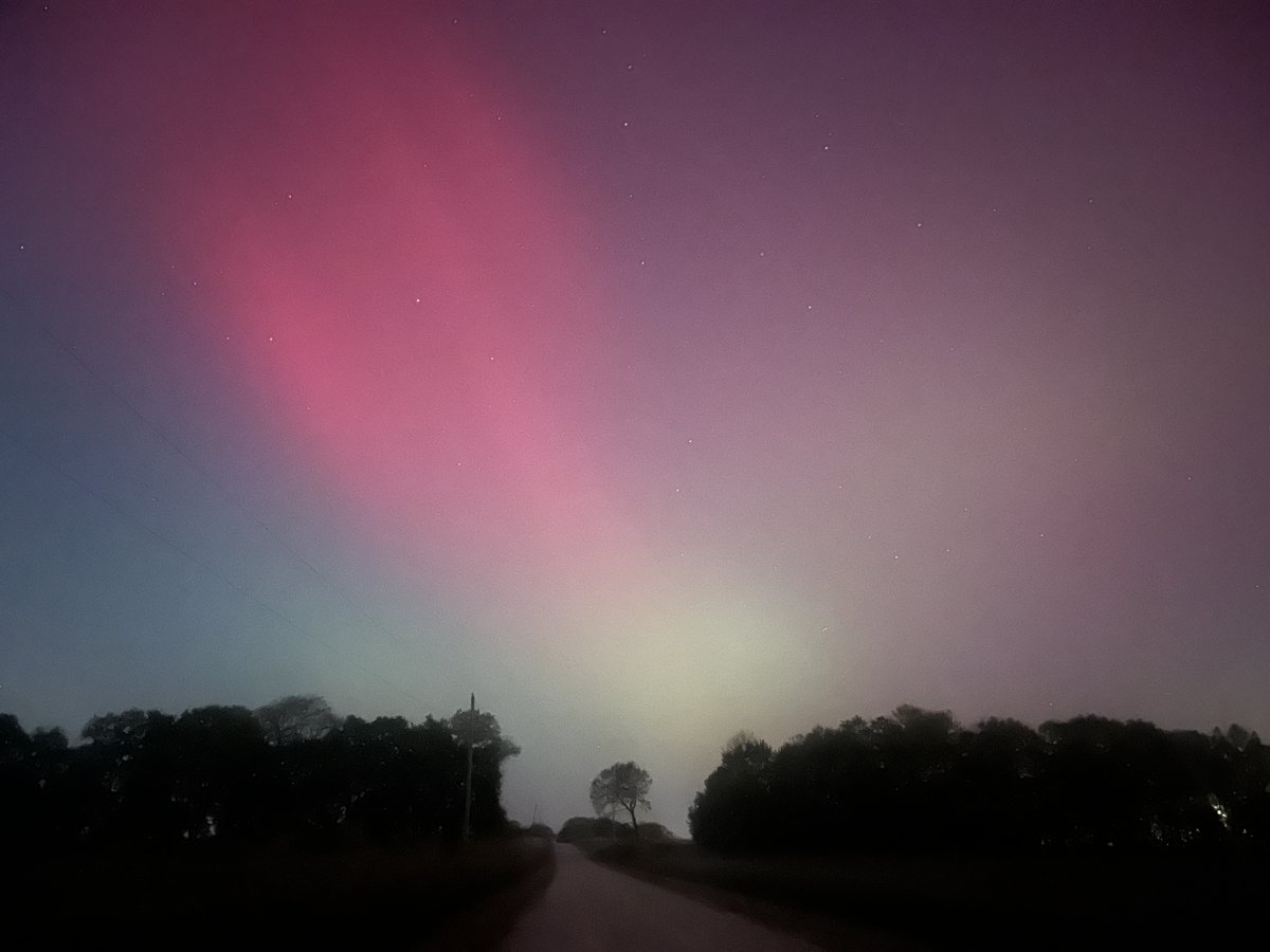 Last night was IncrediBULL! Took these amazing aurora photos on the far south side of Big Bull Creek Park near Edgerton, KS. It was simply amazing to experience the #NorthernLights this far south. Let us know if you got any amazing photos of them too in the KC metro area.