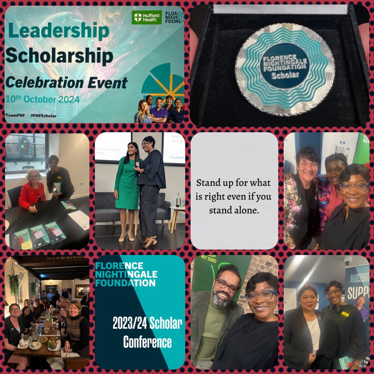 Tosan O-Kotey (@tosan_okotey) on Twitter photo A day of Accomplishments & Celebrations 10/10/24 🎉
Lead with influence not authority <a href="/CNOWales/">Sue Tranka 💙 RN,FQNI</a>👏🏽
Huge Thanks <a href="/FNightingaleF/">Florence Nightingale Foundation</a> for the experience🙏🏽
Thanks & Gratitude to <a href="/GNursingCT/">GNCT</a> for sponsoring my scholarship and <a href="/MarshaLTJones/">Marsha Jones</a> for your great mentoring❤️<a href="/helenf_1/">Helen F</a> <a href="/BJ_Thompson1/">Bernadette Thompson OBE</a> A day of Accomplishments & Celebrations 10/10/24 🎉
Lead with influence not authority <a href="/CNOWales/">Sue Tranka 💙 RN,FQNI</a>👏🏽
Huge Thanks <a href="/FNightingaleF/">Florence Nightingale Foundation</a> for the experience🙏🏽
Thanks & Gratitude to <a href="/GNursingCT/">GNCT</a> for sponsoring my scholarship and <a href="/MarshaLTJones/">Marsha Jones</a> for your great mentoring❤️<a href="/helenf_1/">Helen F</a> <a href="/BJ_Thompson1/">Bernadette Thompson OBE</a>