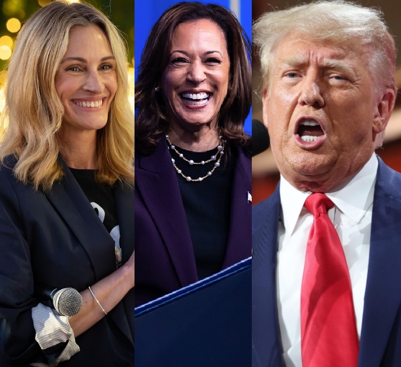 BREAKING: Academy Award-winning actress Julia Roberts unleashes her full star power in her home state of Georgia to campaign for Kamala Harris for president.

This is exactly the kind of thing that drives Trump insane...

"I believe in Georgia. I wouldn’t have come home if I