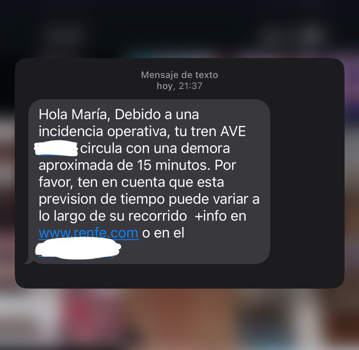 Renfe cariño siempre me hacéis lo mismo🥹
