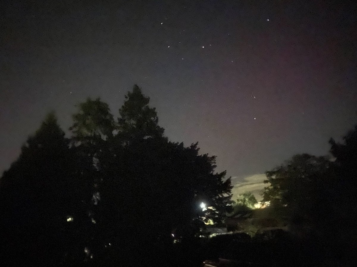 inchoris's tweet photo. Vannacht Driebergen #noorderlicht https://t.co/x7AJKH41u9