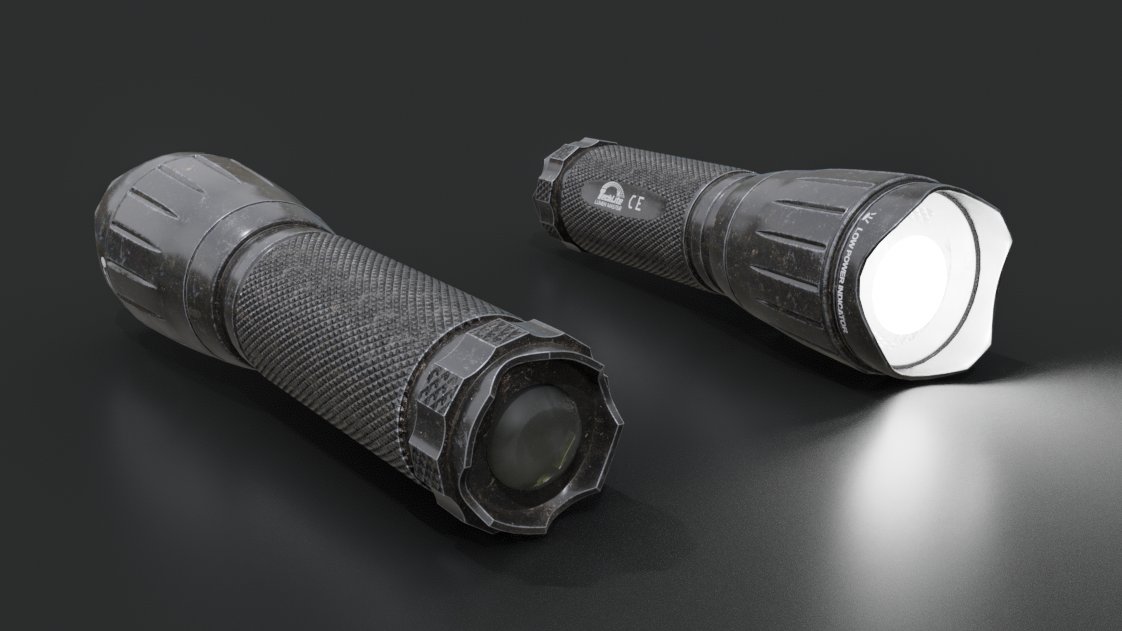 DanMason1319083's tweet image. Had a spare hour or so , thought id replicate my old moonbeam, (torch) #techlite #pbr #gameready #blender #plasticity #substancepaiter #marmosettoolbag #GameArt #GameAssets #artist