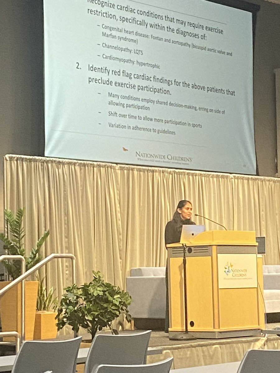 Rohan Kumthekar MD (@drrkumthekar) on Twitter photo Dr. Trisha Patel discussing exercise restrictions for children with cardiac disease at the Second Annual Nationwide Childrenās Hospital Cardiology Symposium. #NCHcardio2024 <a href="/NCHforDocs/">Nationwide Children's Clinical & Research Updates</a> <a href="/nationwidekids/">Nationwide Children's Hospital</a> <a href="/PedsHeartMD/">Deipanjan Nandi, MD</a> <a href="/asalavitabar/">Arash Salavitabar, MD</a> <a href="/andrewtranmd/">Andrew Tran MD, MS</a> <a href="/AmeeBigelow/">Amee Bigelow, MD, MS</a> <a href="/lobhammCHD/">Matt Laubham</a> <a href="/MayLingMah/">May Ling Mah</a> Dr. Trisha Patel discussing exercise restrictions for children with cardiac disease at the Second Annual Nationwide Childrenās Hospital Cardiology Symposium. #NCHcardio2024 <a href="/NCHforDocs/">Nationwide Children's Clinical & Research Updates</a> <a href="/nationwidekids/">Nationwide Children's Hospital</a> <a href="/PedsHeartMD/">Deipanjan Nandi, MD</a> <a href="/asalavitabar/">Arash Salavitabar, MD</a> <a href="/andrewtranmd/">Andrew Tran MD, MS</a> <a href="/AmeeBigelow/">Amee Bigelow, MD, MS</a> <a href="/lobhammCHD/">Matt Laubham</a> <a href="/MayLingMah/">May Ling Mah</a>