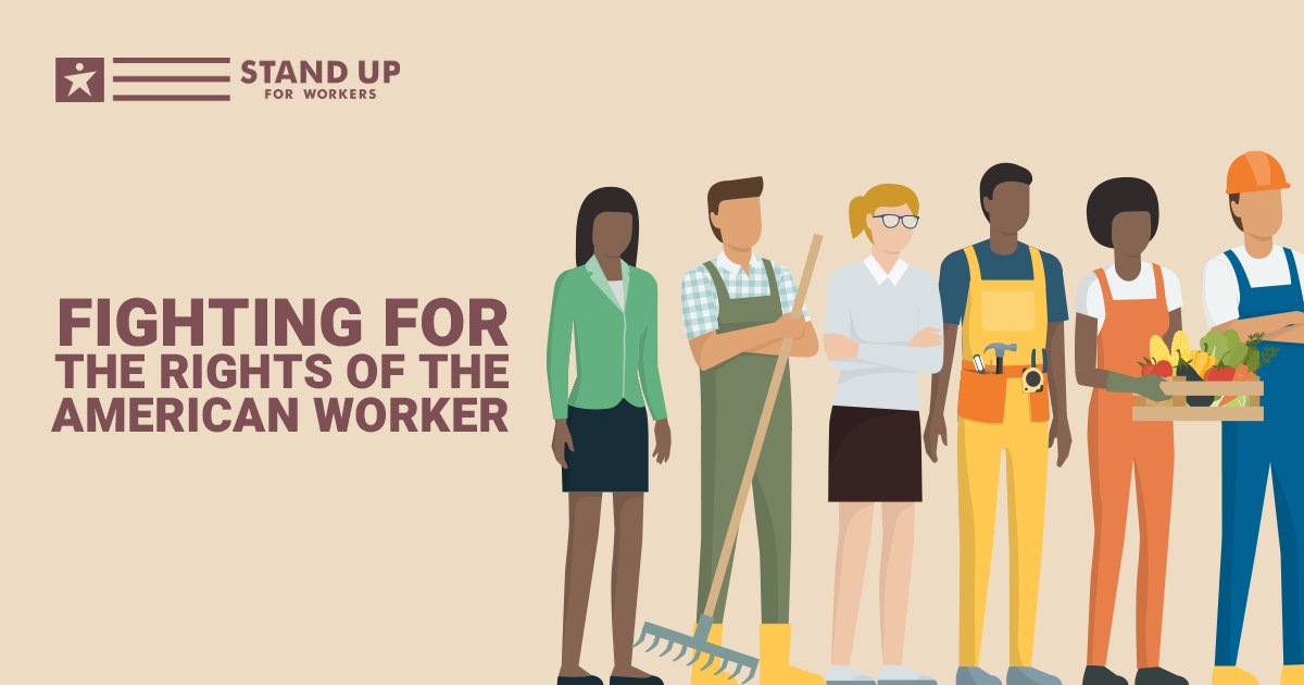 workerspac's tweet image. It's election season and your vote matters! Stand Up For Workers PAC is dedicated to ensuring that candidates who fight for the rights of the American worker are supported. Your voice is your power—make it heard! ow.ly/KFCe50TJh1K