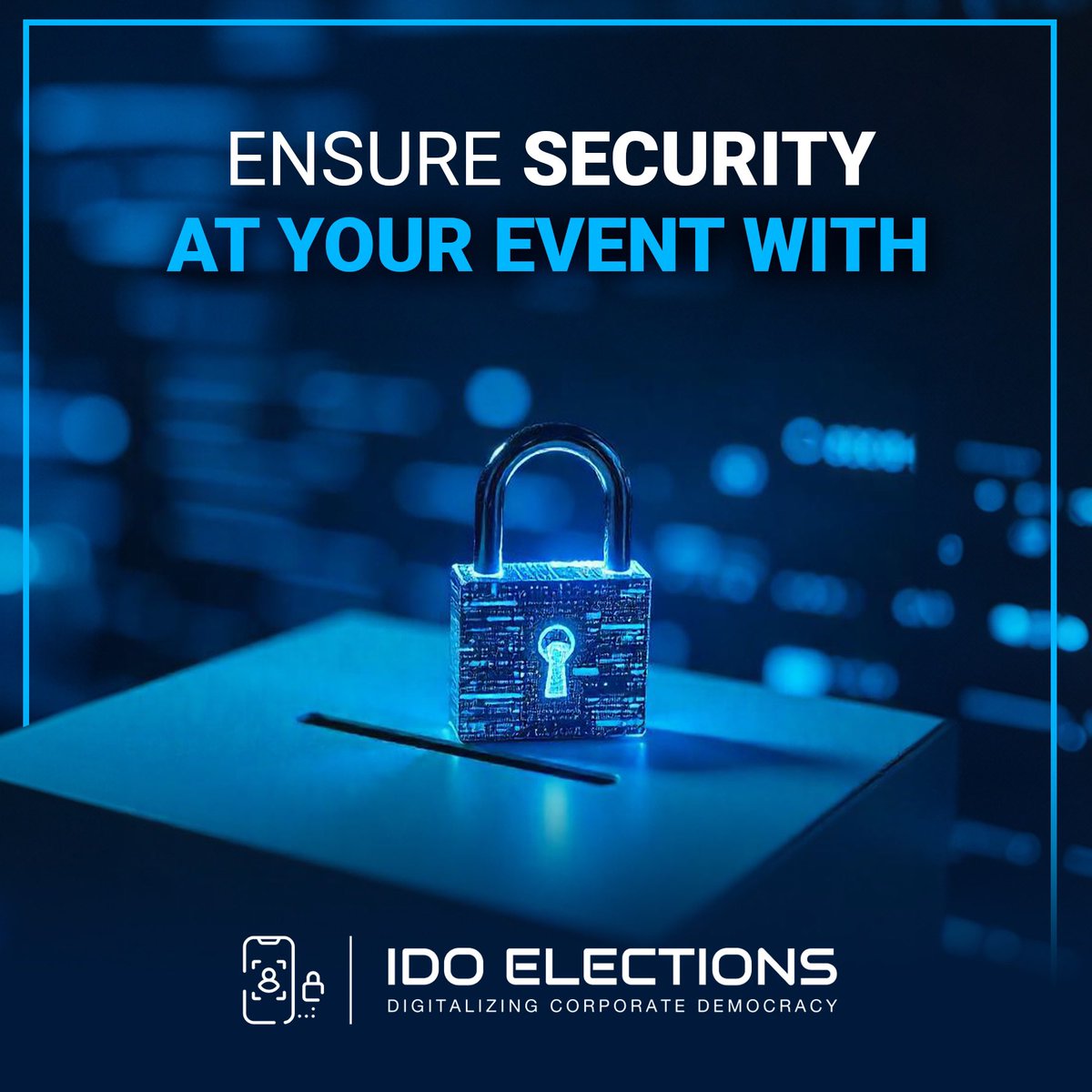 Seguridad ante todo con IDOELECTIONS

En cada elección, la seguridad es nuestra prioridad. Tus votos están protegidos con tecnología de cifrado avanzada, asegurando transparencia y confianza en cada proceso electoral. 

Confía en la tecnología que asegura elecciones seguras.