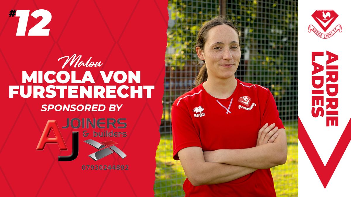 AirdrieCCLadies's tweet photo. Big shout out yet again to Allan at Aj Joiners for his continued support ♦️

AJ Joiners have continued to show the club support season after season with sponsorship

Thank you for sponsoring Malou for the season ♦️🤝

#truediamond #thankyou #playersponsorship https://t.co/vGVKDaZyck
