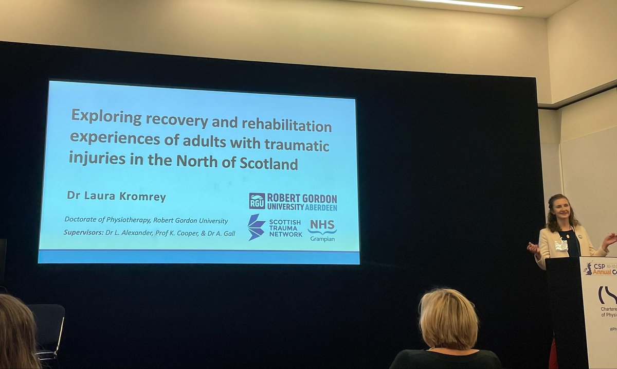 Laura Kromrey (@ak_kromrey) on Twitter photo Wonderful first day of the <a href="/thecsp/">Chartered Society of Physiotherapy (CSP)</a> Conference as Dr Laura Kromrey🎉😊 It was an honor to share my research completed with the <a href="/NoSTraumaNtwk/">NoS Trauma Network</a> and also accept an award as runner-up for best poster for Comprehensive Rehabilitation for my systematic review #Physio24 <a href="/RGUresearch/">RGU Research</a> Wonderful first day of the <a href="/thecsp/">Chartered Society of Physiotherapy (CSP)</a> Conference as Dr Laura Kromrey🎉😊 It was an honor to share my research completed with the <a href="/NoSTraumaNtwk/">NoS Trauma Network</a> and also accept an award as runner-up for best poster for Comprehensive Rehabilitation for my systematic review #Physio24 <a href="/RGUresearch/">RGU Research</a>