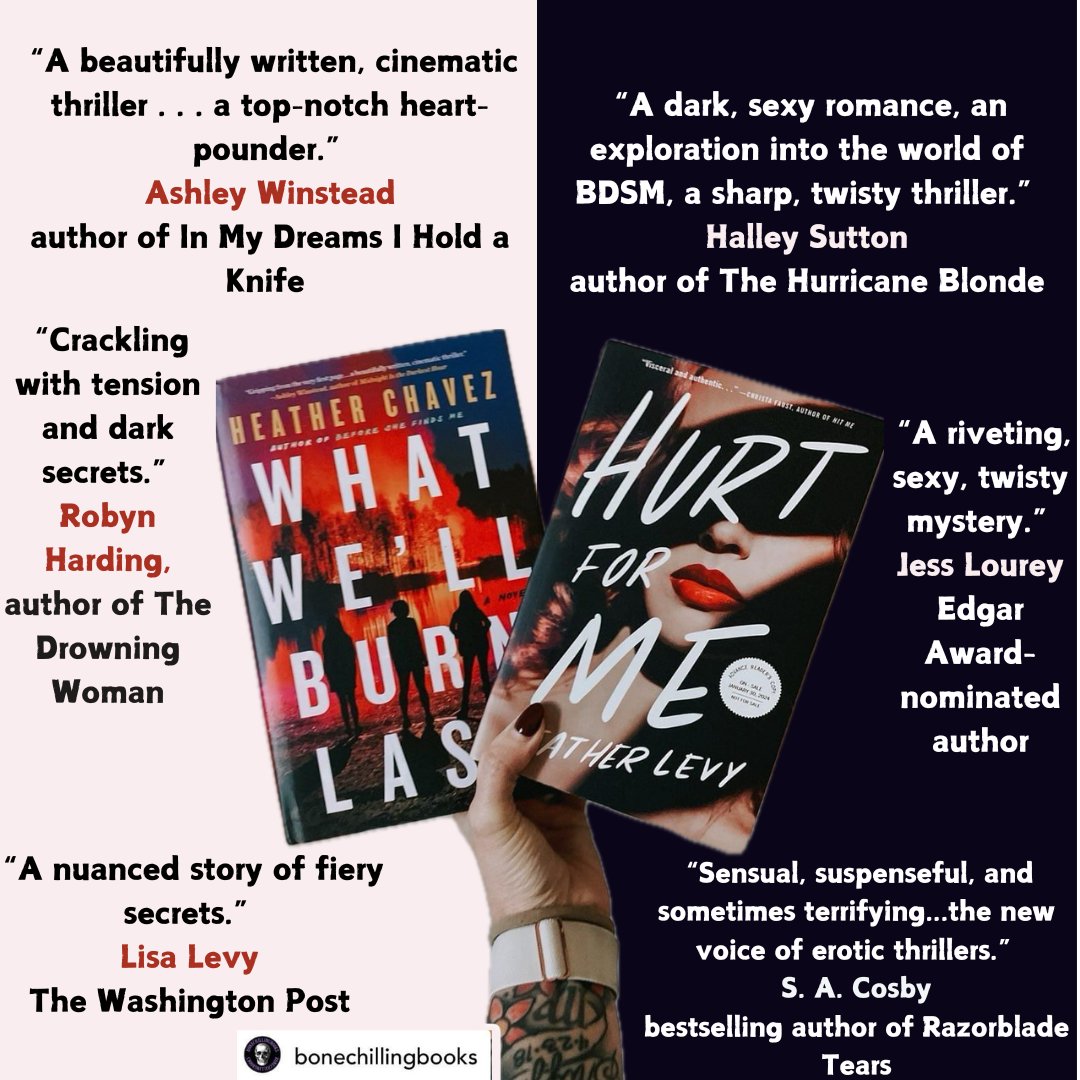 Gabriel Valjan (@gvaljan) on Twitter photo HEATHERS x 2 | #Friday_Motivation
Heather Chavez <a href="/mulhollandbooks/">Mulholland Books</a> #thrillerbooks
<a href="/heatherllevy/">Heather Levy (pre-order THIS VIOLENT HEART!)</a> <a href="/SandyLuBookWyrm/">Sandy Lu</a> #bdsmِ
#booklove <a href="/ashleywinstead/">Ashley Winstead (updates only)</a> Robyn Harding @RealLiveCritic <a href="/halley_sutton/">halley_sutton</a> @jesslourey <a href="/blacklionking73/">S.A.Cosby</a>
Initial graphic <a href="/bonechillingbks/">bonechillingbooks</a> | <a href="/thrillerwriters/">ITW Organization</a> HEATHERS x 2 | #Friday_Motivation
Heather Chavez <a href="/mulhollandbooks/">Mulholland Books</a> #thrillerbooks
<a href="/heatherllevy/">Heather Levy (pre-order THIS VIOLENT HEART!)</a> <a href="/SandyLuBookWyrm/">Sandy Lu</a> #bdsmِ
#booklove <a href="/ashleywinstead/">Ashley Winstead (updates only)</a> Robyn Harding @RealLiveCritic <a href="/halley_sutton/">halley_sutton</a> @jesslourey <a href="/blacklionking73/">S.A.Cosby</a>
Initial graphic <a href="/bonechillingbks/">bonechillingbooks</a> | <a href="/thrillerwriters/">ITW Organization</a>