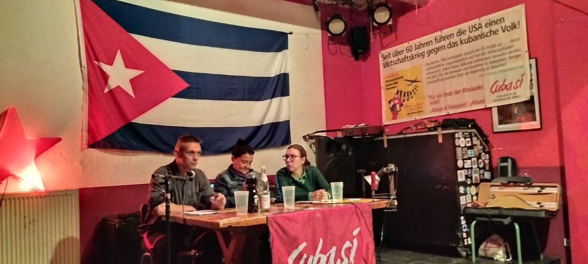 UNBLOCKCUBA-Aktion mit der Vorsitzenden von ACPA zu den Auswirkungen der Blockade auf die Lebensmittelproduktion 🇨🇺

Actividad de UNBLOCKCUBA sobre impacto de Bloqueo EEUU en producción alimentaria #Cuba 
Danke <a href="/cubasiberlin/">Cuba Sí</a>
Gracias CubaSi 

#UnblockCuba
#TumbaElBloqueo