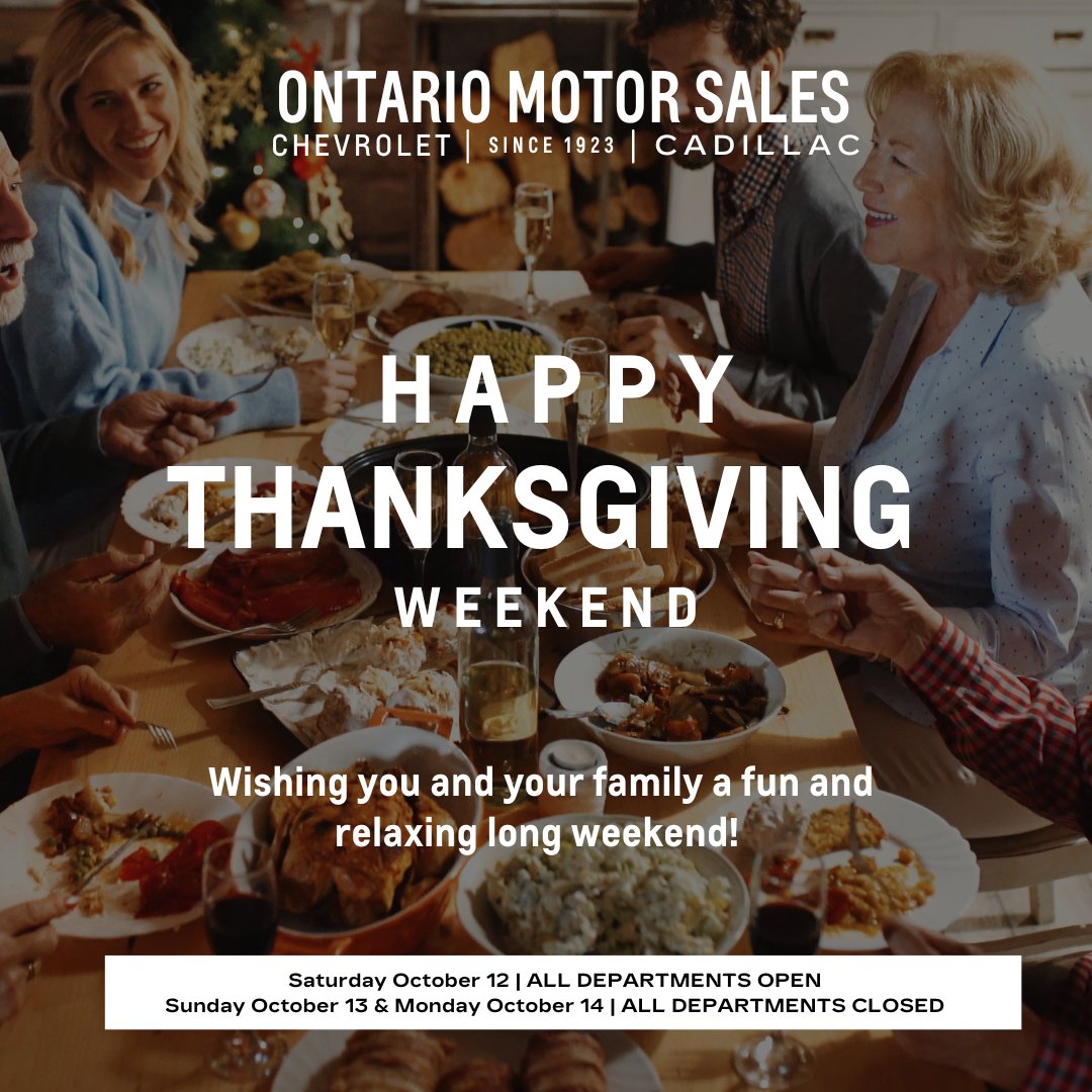 We're heading into the Thanksgiving weekend at OMS! We'd love to see you this weekend, so if you are planning on stopping by please note a slight change to our hours.  All departments will be closed on Monday, October 14th, for Thanksgiving.  Have a wonderful weekend!