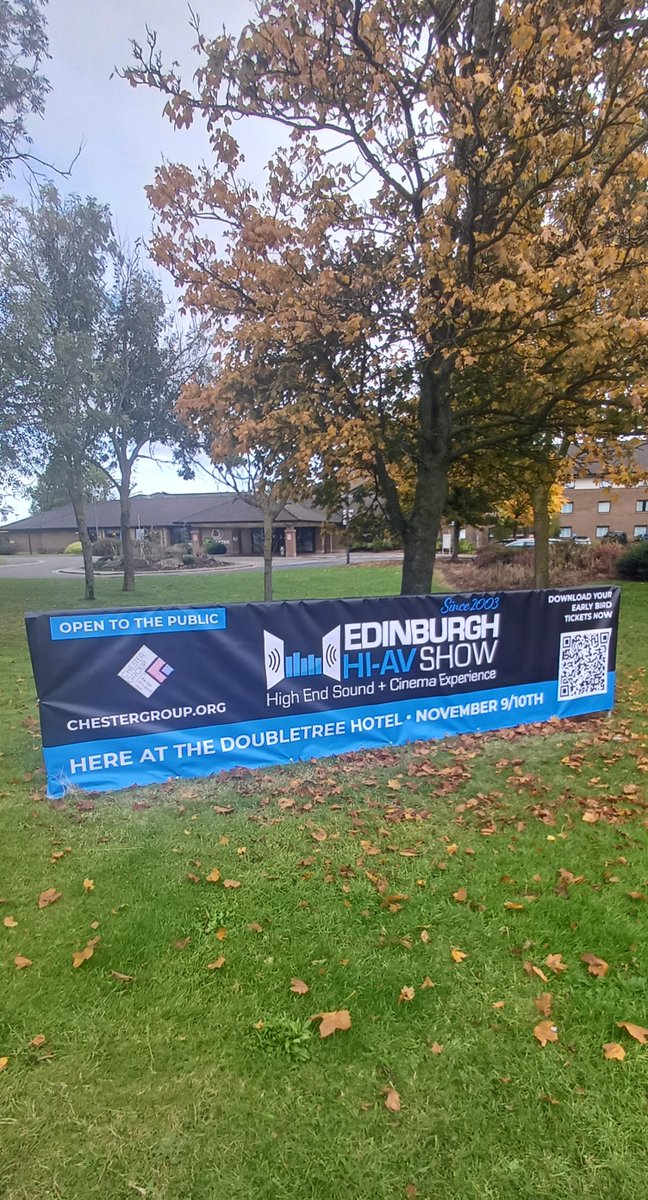 Thanks to Staverton for being a great host to the UK Audio Show'24.
We now head to Scotland which has been deprived of a show for 17 years Edinburgh HI-AV Show
Read all about it here

Edinburgh HI-AV Show 2024 - Chester Group