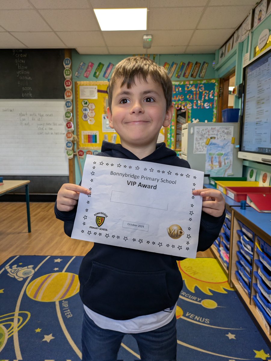 Well done to this week's VIP!