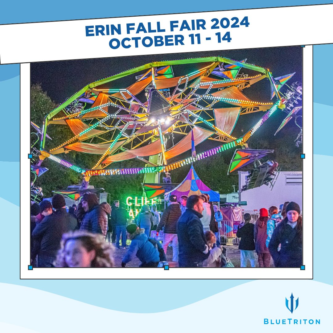 It’s that time of year! The Erin Fall Fair kicks off today and runs through Thanksgiving Monday, October 14th! We’re thrilled to be a Diamond Sponsor, supporting one of the community’s most cherished traditions.

Learn more at erinfair.com 🐄🎡