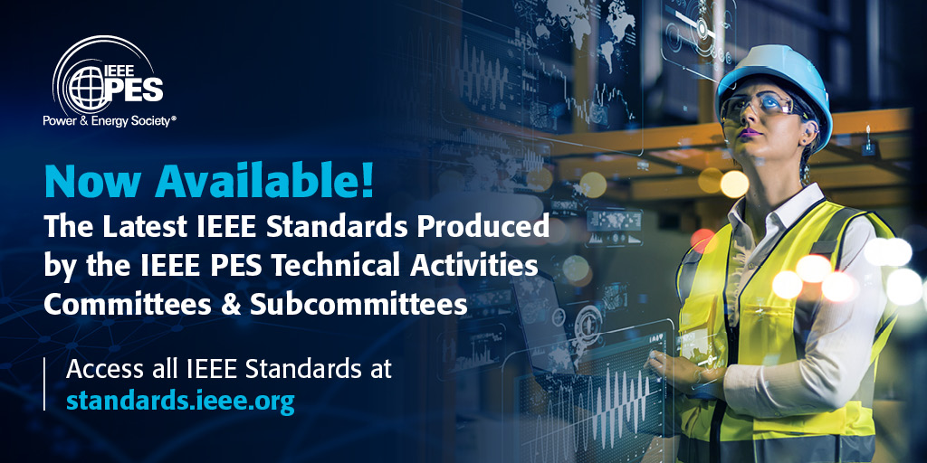 ieee_pes's tweet photo. 📌 We are excited to share that a new dynamic @IEEESA  has been integrated into the PES website &amp; is refreshed daily and can be accessed here: https://t.co/2ceRpuVf2B
...
#ieeepes #ieeestandards https://t.co/nTpbEbogKz
