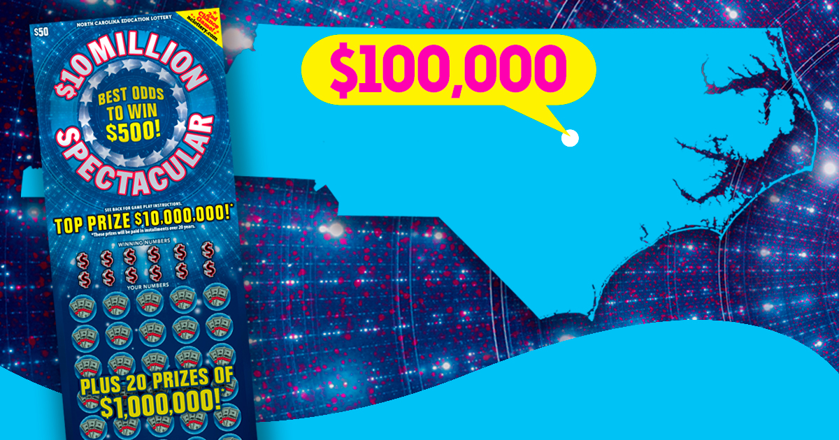 nclottery's tweet image. Jason Hall of #Micro took a chance on a $50 scratch-off and won a $100,000 prize! Hall bought his lucky $10 Million Spectacular ticket from the Sheetz on N.C. 50 North in #Garner. Congrats on the win, Jason! #NCLottery bit.ly/3NtJNRH