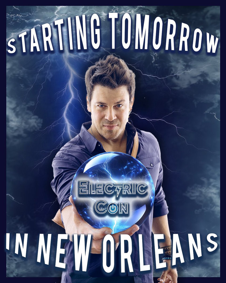 ElectricCON ⚡️kicks off tomorrow—if you can’t make it, be sure to follow our stories and catch the special recap this Sunday!  PS: There's still time to purchase tickets here 👉 
creationent.ticketspice.com/electriccon-no…