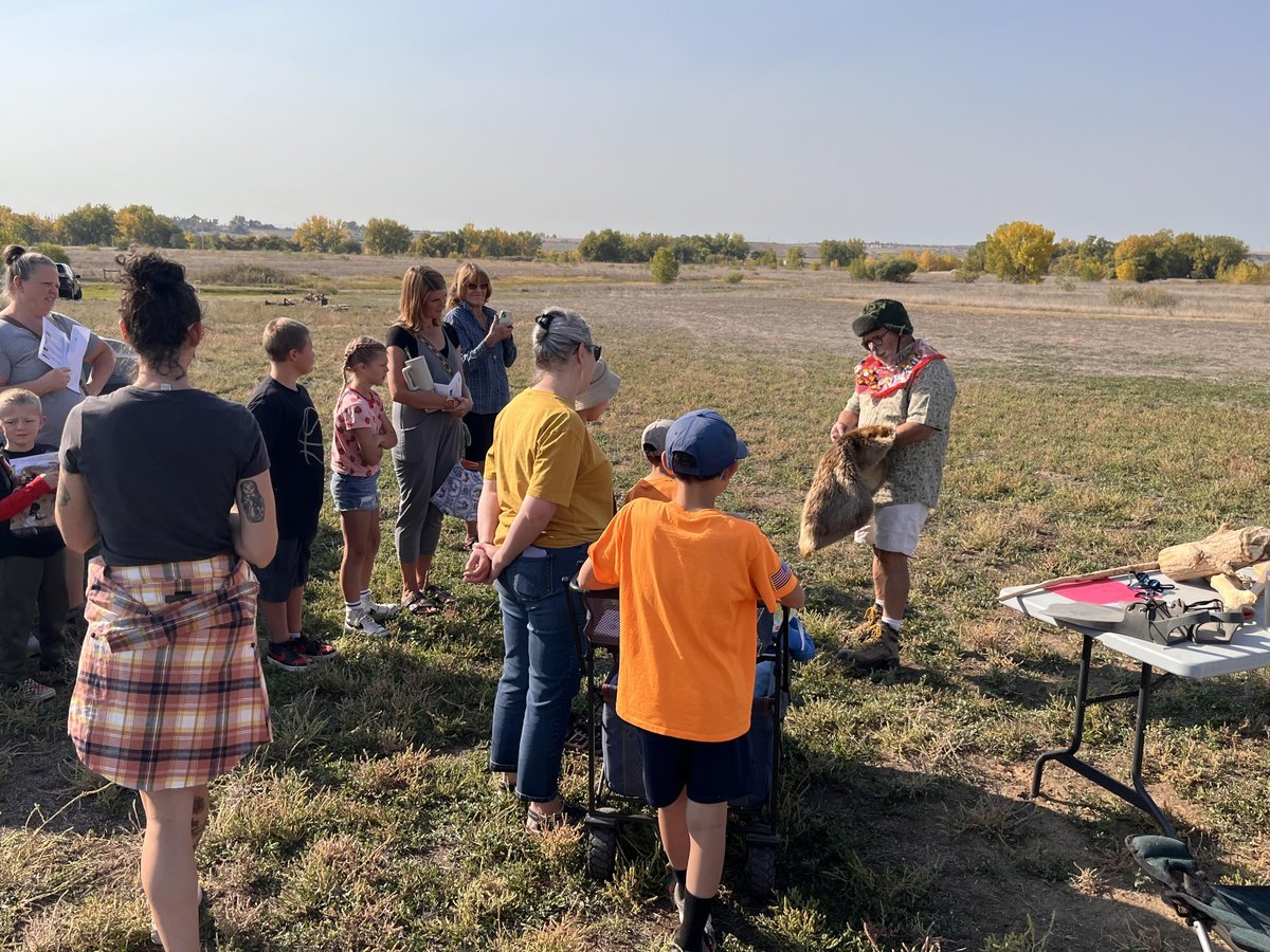 Yesterday, #PoudreLearningCenter
<a href="/greeleyschools/">GreeleyEvansSchools</a> participated in Homeschool day at the Farm! Thanks to Firestien Farm for hosting over 200 kids, their teachers and families!  We were honored to teach about adaptation, Rattlesnake Kate and an area tour!  Amazing Day! #ImDistrict6