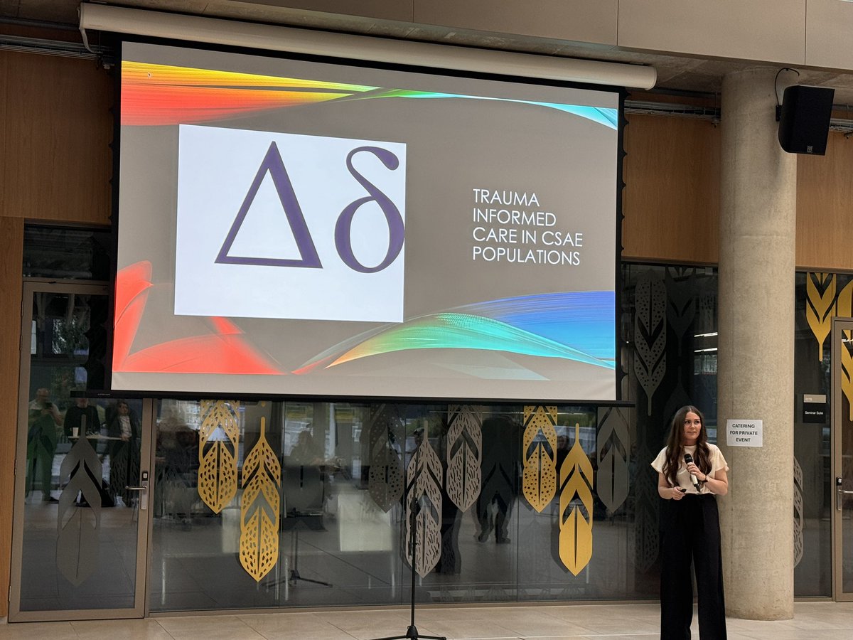 Spent the evening visiting <a href="/VVoices24/">Victorious Voices</a>    Art exhibition on Trauma/Abuse at <a href="/UofGARC/">UofGARC</a> as part of Scottish Mental Health Arts Festival. Excellent presentations form Carron Carson and Lee Cooper discussing the need for us all to be taking a Trauma Informed approach to patient care