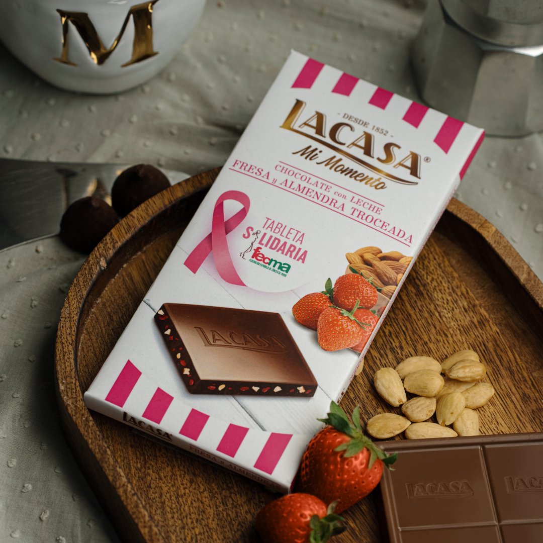 Lo dicho, un gesto sencillo; UNA TABLETA, UNA DONACIÓN 🍫 #LacasaSolidaria