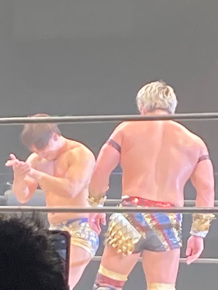 kei_kota0521's tweet image. イブたん泣いちゃったねぇ😢

#GLATE
#飯伏幸太