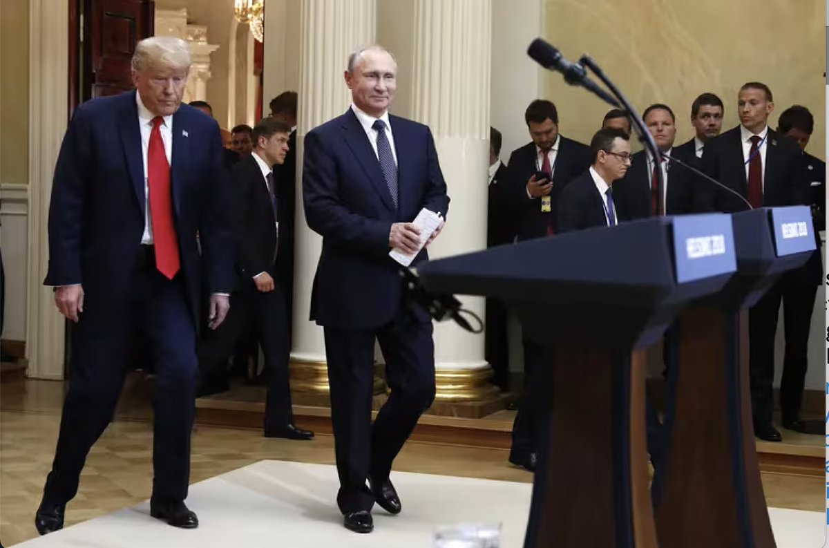 RobertMihaly1's tweet photo. THIS PICTURE ALONE should have put to rest the notion that Trump was a strong man. He was CLEARLY bested by the little dictator #LilliPutin! It's embarrassing that so many men cling to their take that a bully can ever be strong. SO MANY TOADIES! WHO KNEW?
https://t.co/IIp06ONgY3 https://t.co/MMEWv3zHaQ