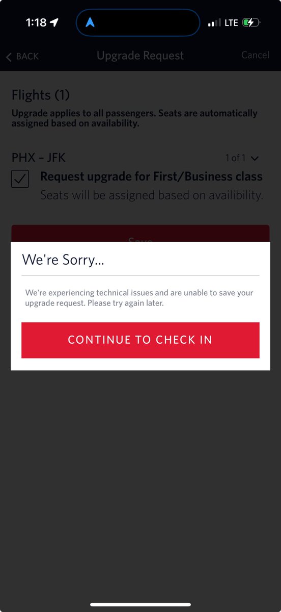Stephen_Kellogg's tweet image. ⁦@Delta⁩ get this every single time. And have tried to use my upgrade certificates (unsuccessfully) half a dozen times. They expire soon. No point in pretending these can be used. If you guys are gonna keep rejecting their use, you could at least extend experation dates
