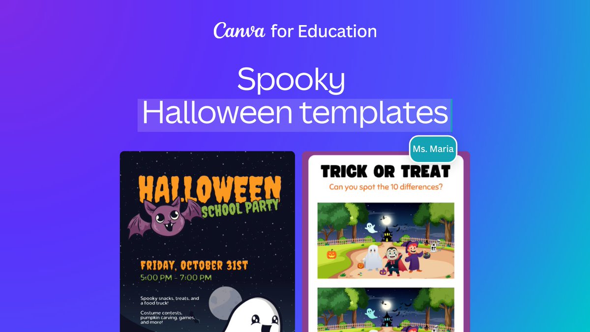 Canva Education tweet media