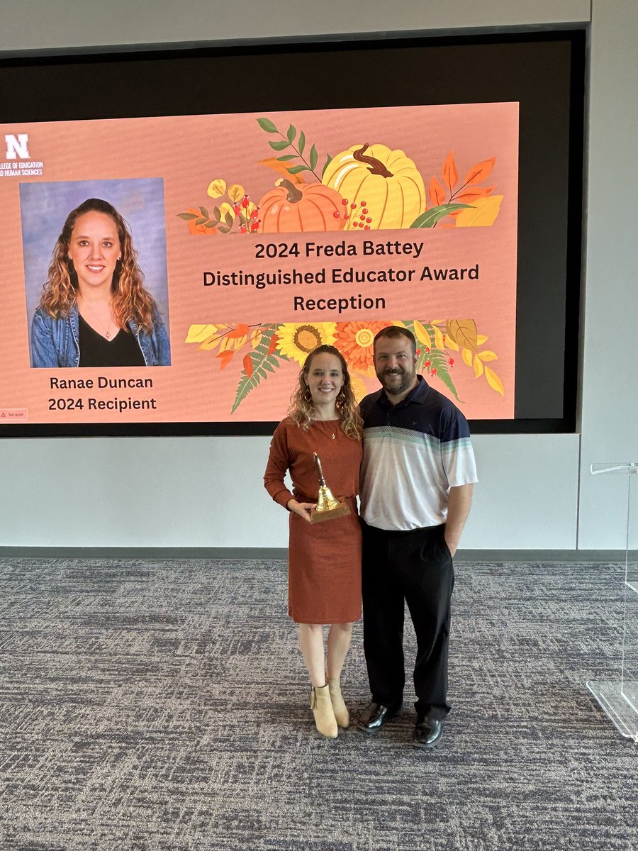 Congratulations to Mrs. Duncan for receiving the Freda Battey Distinguished Educator award. You have started a strong foundation to our <a href="/GretnaEastMedia/">GretnaEastMedia</a> program. Well deserved!