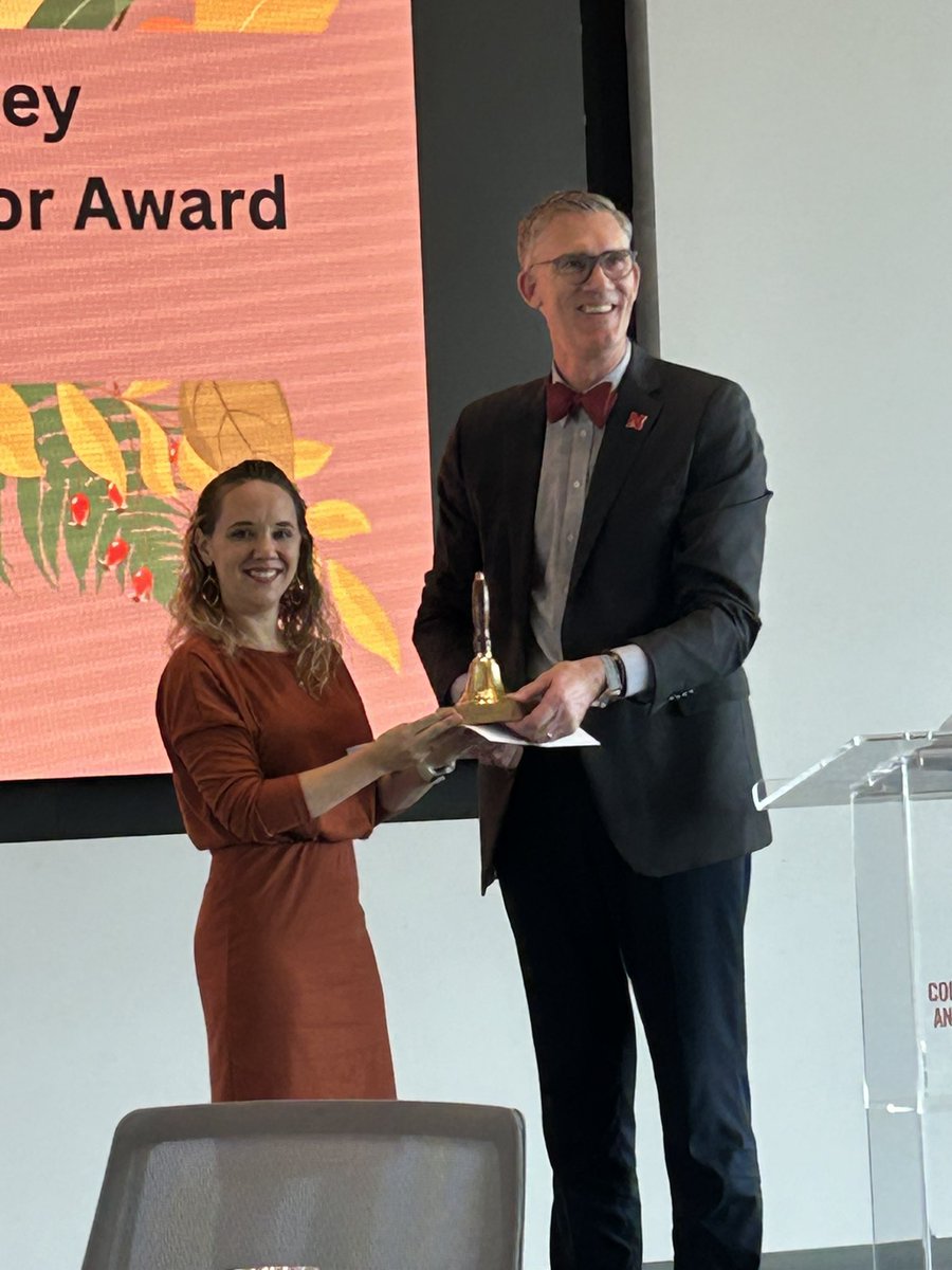 TravisLightle's tweet photo. Congratulations to Mrs. Duncan for receiving the Freda Battey Distinguished Educator award. You have started a strong foundation to our @GretnaEastMedia program. Well deserved! https://t.co/FDe3EJcEIK