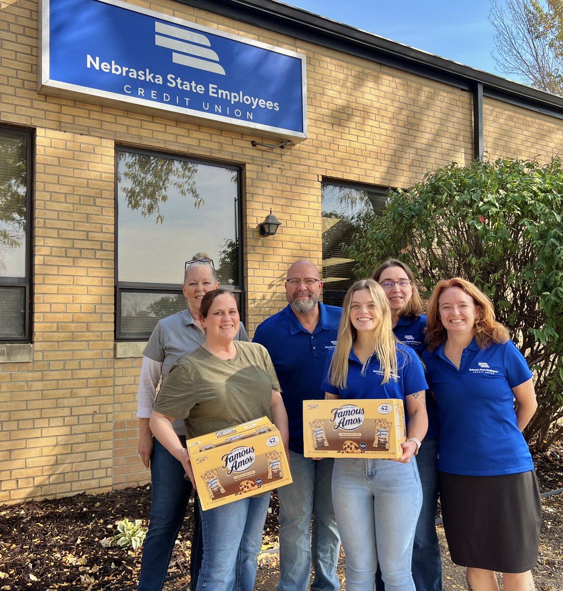 Come see us on Thursday for cookies and conversation to celebrate International Credit Union Day 🍪😁 #NSECU #LNK #ICUD2024 #SeeTheCreditUnionDifference