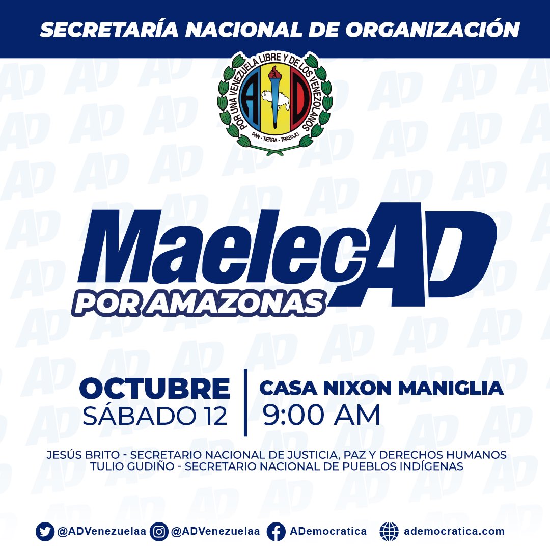 Acción Democrática tweet media