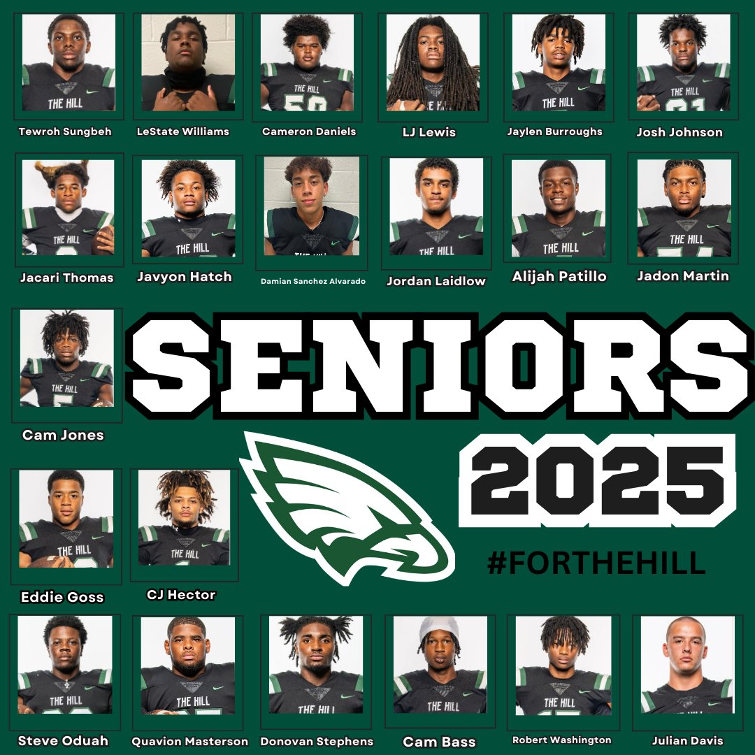 Got to celebrate these young men last night. Thanks for all of your hard work and dedication to Collins Hill Football over the years! 

#FOROURSENIORS #FORTHEHILL 🦅