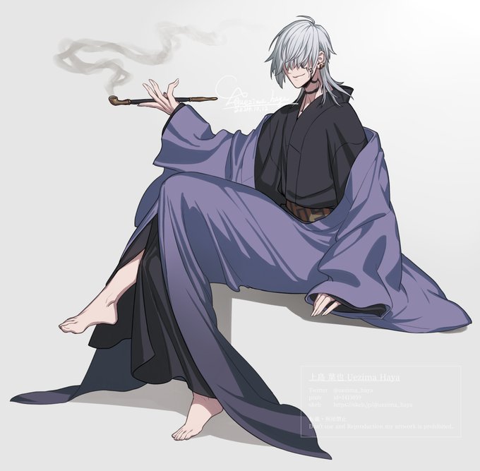 創作_夢に出てきた青年 