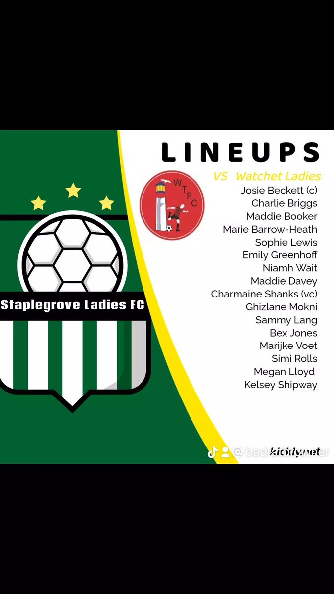 SFC_Ladies's tweet photo. The 16 to see if we can go unbeaten still https://t.co/3Jw5ns66UC