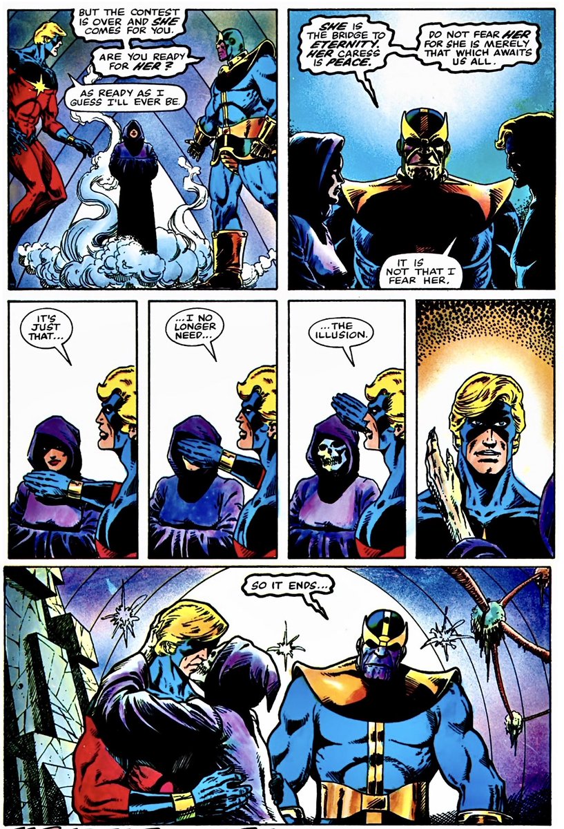 dano_cosmic's tweet photo. The Death of #CaptainMarvel - Marvel Graphic Novel #1 (Vol. 1, 1982)
✨
W/A-#JimStarlin, C-#SteveOliff, L-#JimNovak
✨
#MarVell #CaptainMarvel #Death #Thanos #Marvel #MarvelComics #MarvelCosmic https://t.co/L7nweJeyRu