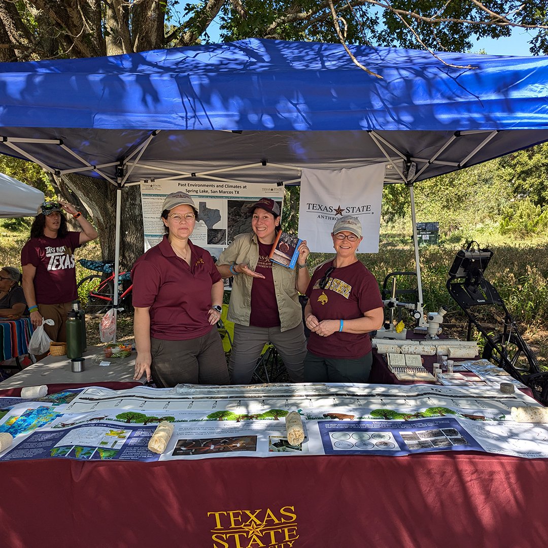 Texas State Department of Anthropology tweet media