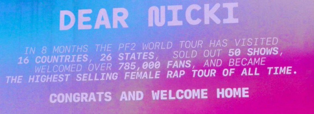 MINAJS_MULLET's tweet photo. #ThePinkFriday2Tour
#GagCityReloaded
#PinkFriday2
#GagCityQueens https://t.co/a9bDPxk2MN